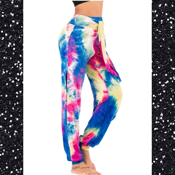 ‼️CLEARANCE PRICE FIRM‼️HP⭐🎉Tye Dye Pants🎉⭐ - Picture 3 of 6